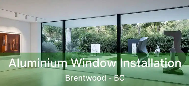  Aluminium Window Installation Brentwood - BC