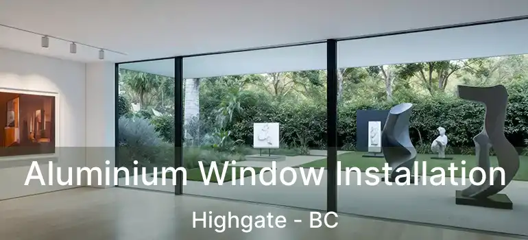  Aluminium Window Installation Highgate - BC