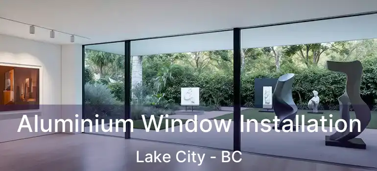 Aluminium Window Installation Lake City - BC
