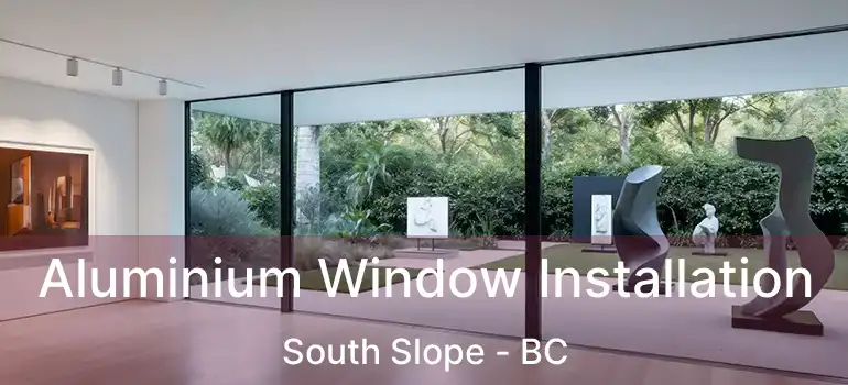  Aluminium Window Installation South Slope - BC
