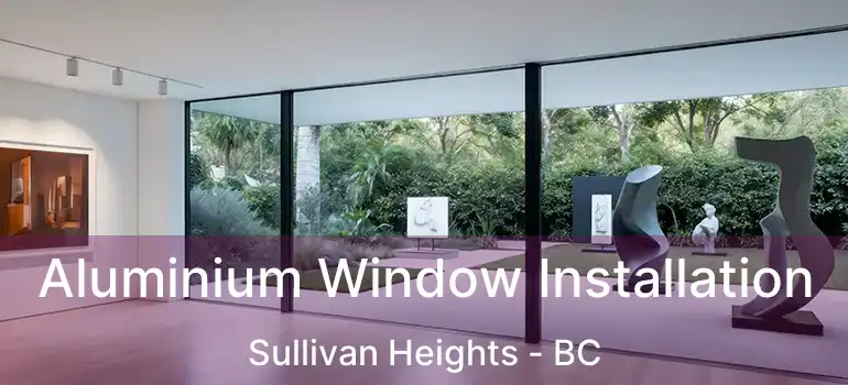  Aluminium Window Installation Sullivan Heights - BC