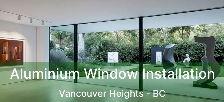  Aluminium Window Installation Vancouver Heights - BC
