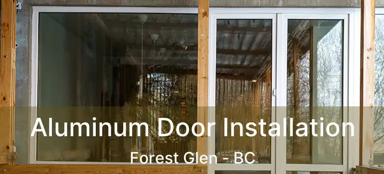  Aluminum Door Installation Forest Glen - BC