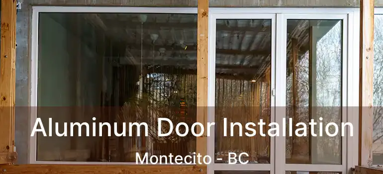  Aluminum Door Installation Montecito - BC