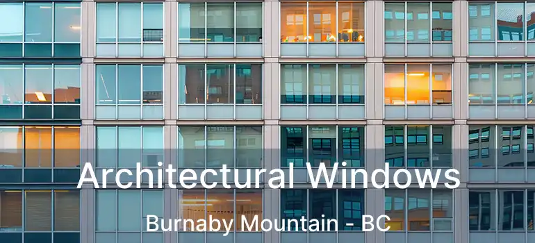  Architectural Windows Burnaby Mountain - BC