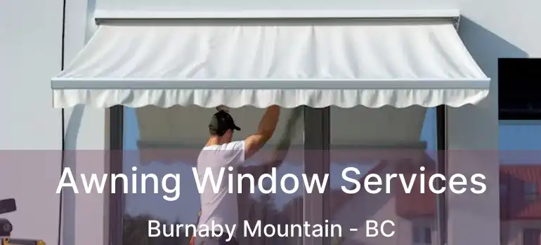  Awning Window Services Burnaby Mountain - BC