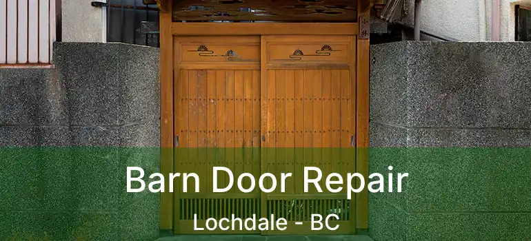  Barn Door Repair Lochdale - BC