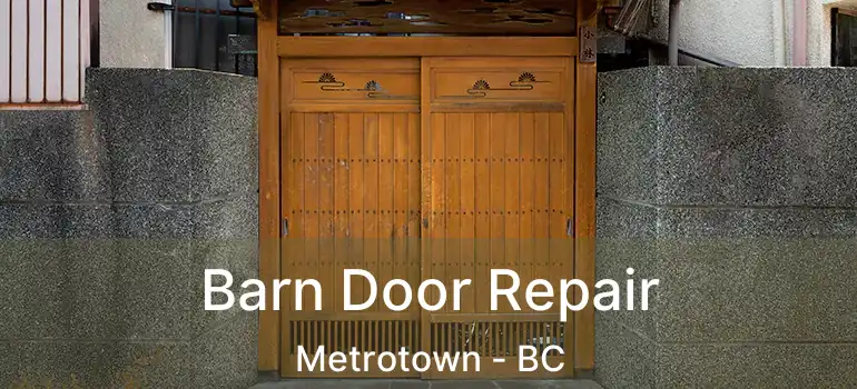  Barn Door Repair Metrotown - BC