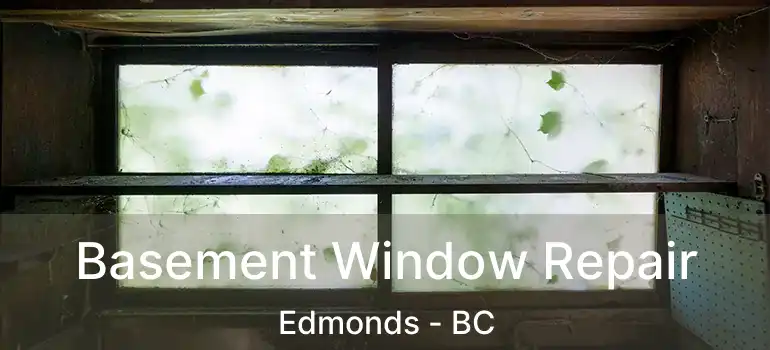  Basement Window Repair Edmonds - BC