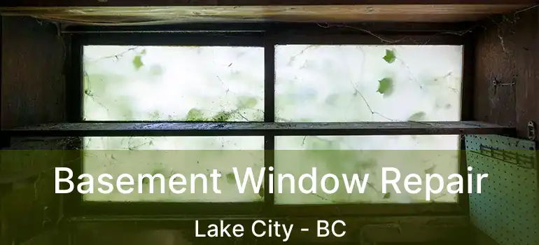  Basement Window Repair Lake City - BC