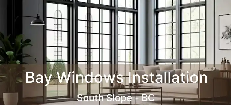  Bay Windows Installation South Slope - BC