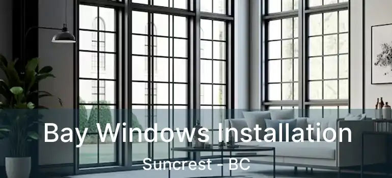  Bay Windows Installation Suncrest - BC