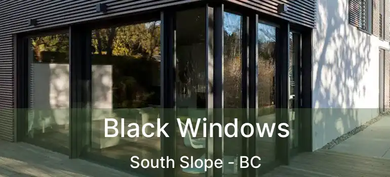  Black Windows South Slope - BC