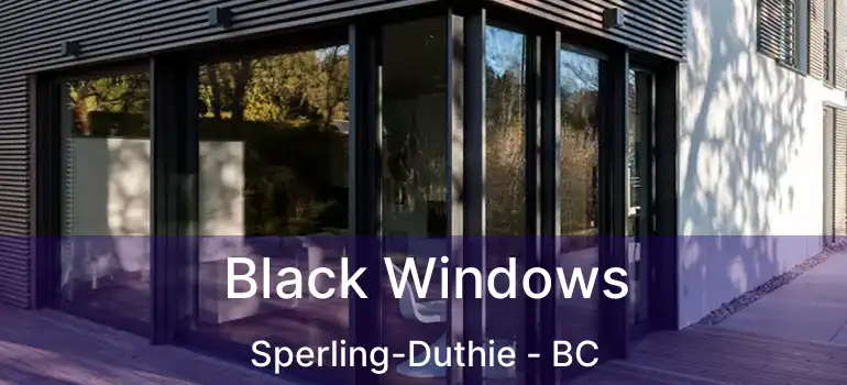  Black Windows Sperling-Duthie - BC