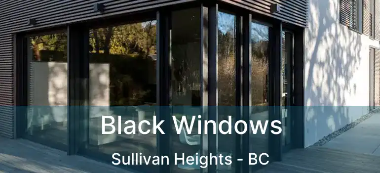  Black Windows Sullivan Heights - BC
