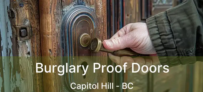  Burglary Proof Doors Capitol Hill - BC