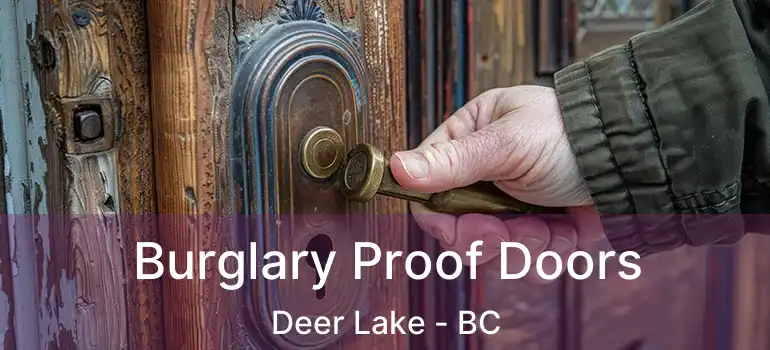  Burglary Proof Doors Deer Lake - BC