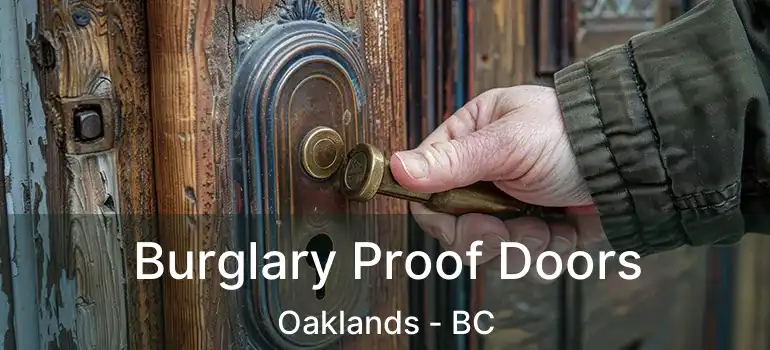  Burglary Proof Doors Oaklands - BC