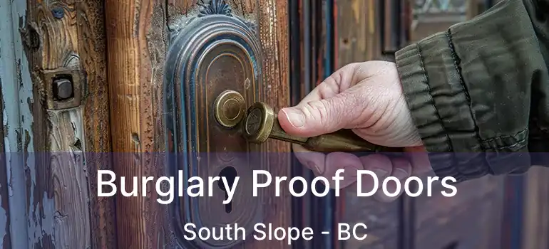  Burglary Proof Doors South Slope - BC