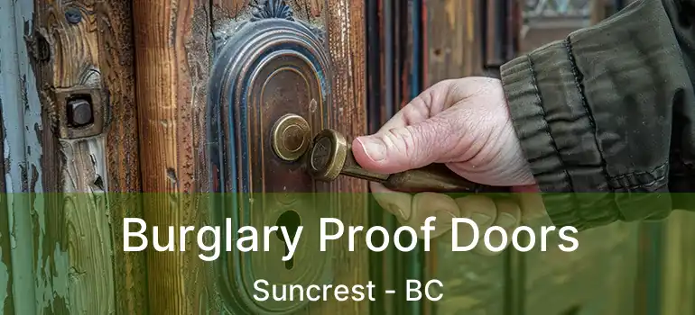  Burglary Proof Doors Suncrest - BC