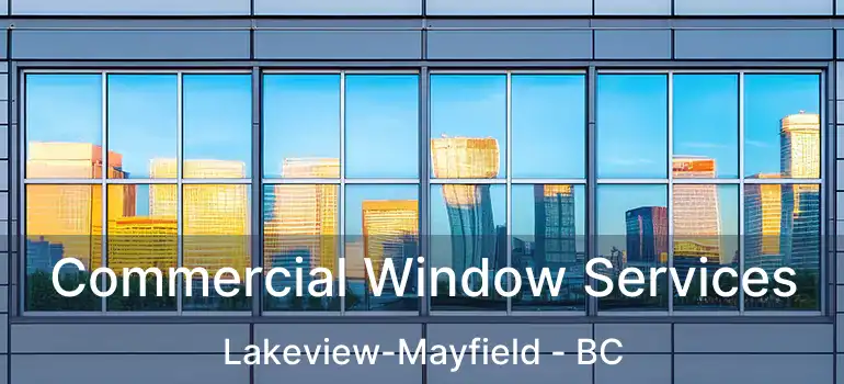  Commercial Window Services Lakeview-Mayfield - BC