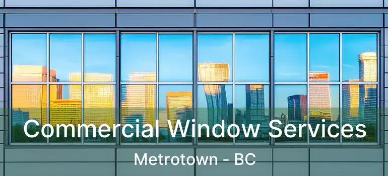  Commercial Window Services Metrotown - BC
