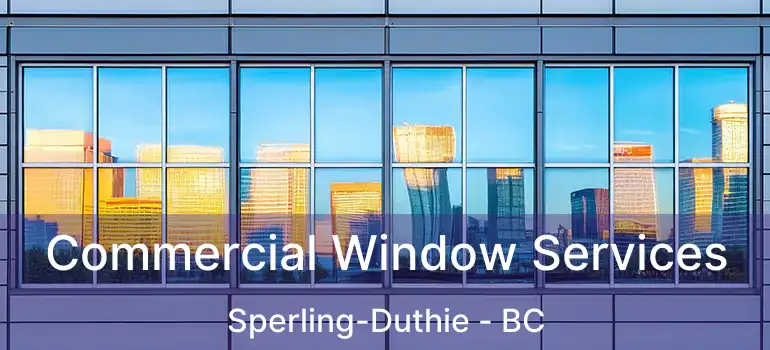  Commercial Window Services Sperling-Duthie - BC