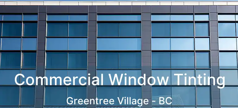  Commercial Window Tinting Greentree Village - BC