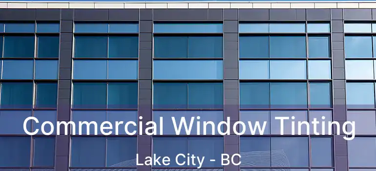  Commercial Window Tinting Lake City - BC