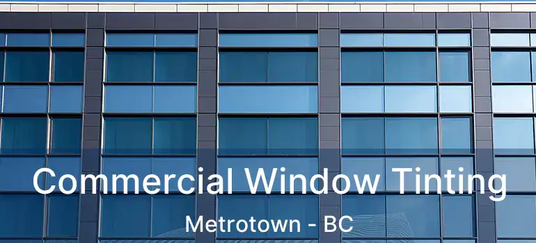  Commercial Window Tinting Metrotown - BC