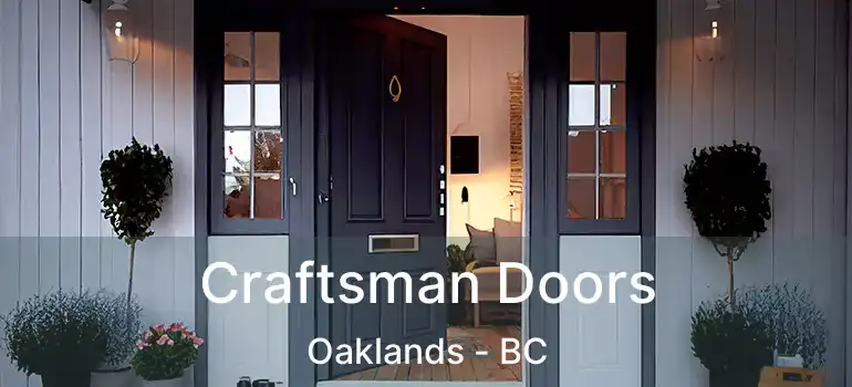  Craftsman Doors Oaklands - BC