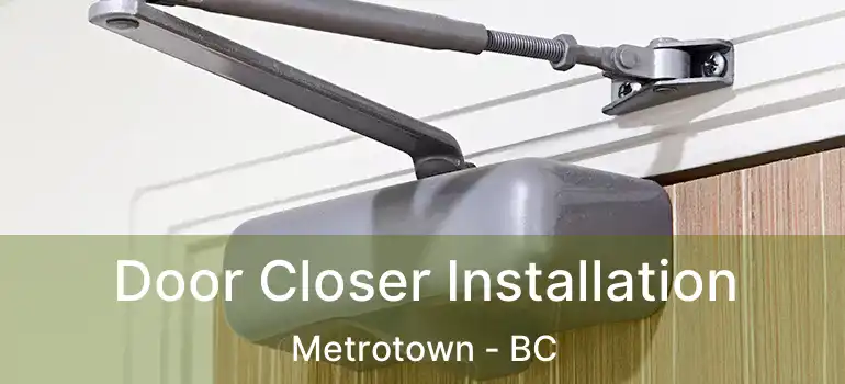  Door Closer Installation Metrotown - BC
