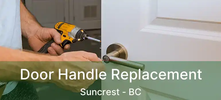  Door Handle Replacement Suncrest - BC