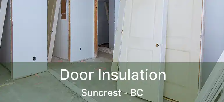  Door Insulation Suncrest - BC