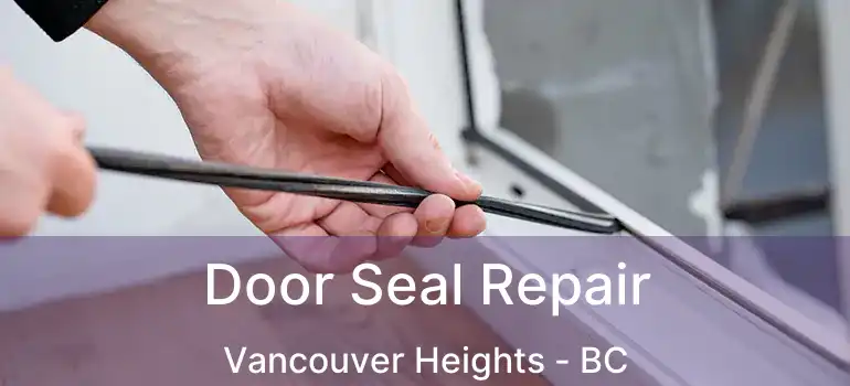  Door Seal Repair Vancouver Heights - BC
