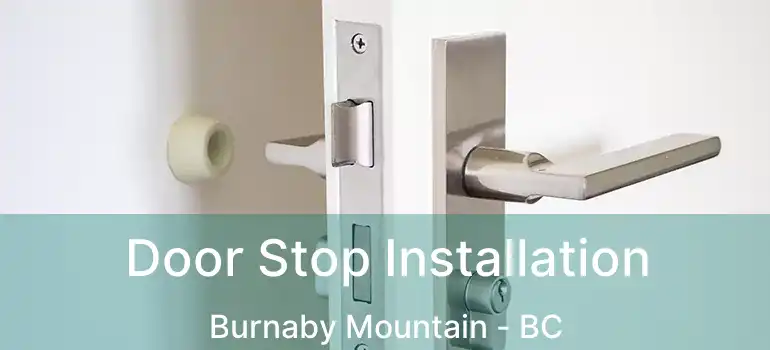  Door Stop Installation Burnaby Mountain - BC