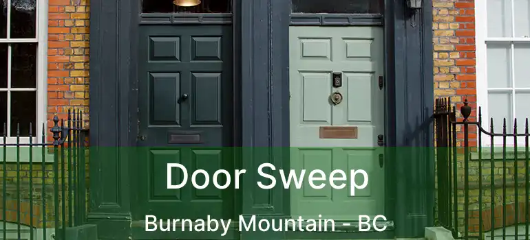  Door Sweep Burnaby Mountain - BC