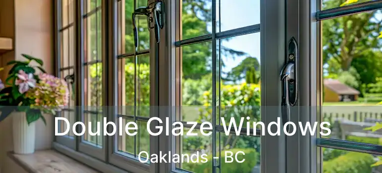  Double Glaze Windows Oaklands - BC