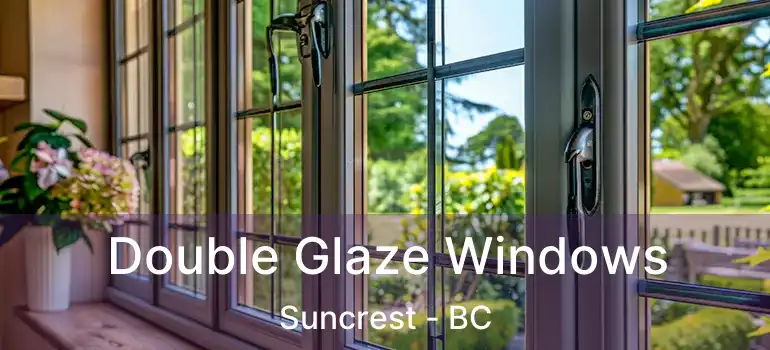  Double Glaze Windows Suncrest - BC
