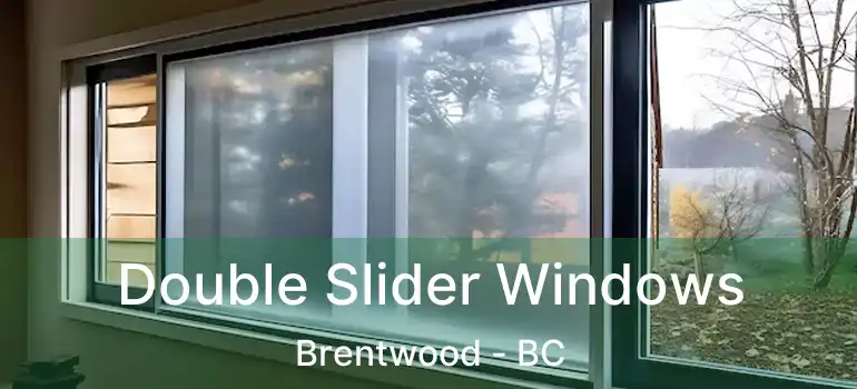  Double Slider Windows Brentwood - BC