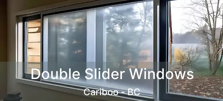  Double Slider Windows Cariboo - BC
