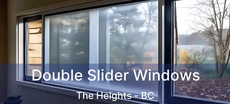  Double Slider Windows The Heights - BC