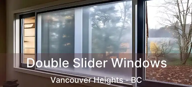  Double Slider Windows Vancouver Heights - BC
