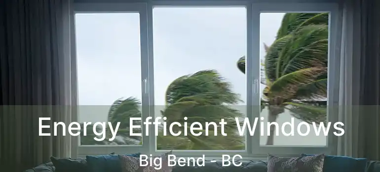  Energy Efficient Windows Big Bend - BC