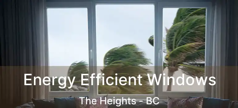  Energy Efficient Windows The Heights - BC