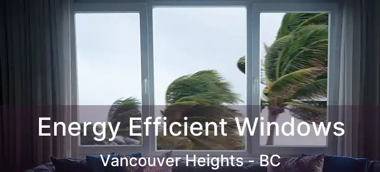 Energy Efficient Windows Vancouver Heights - BC