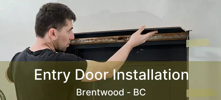  Entry Door Installation Brentwood - BC