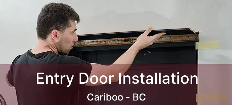  Entry Door Installation Cariboo - BC