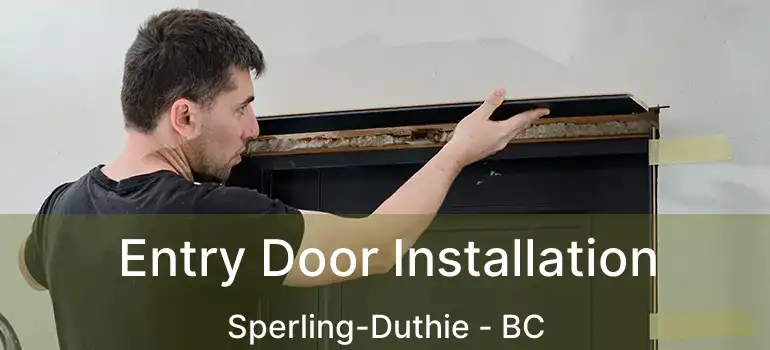  Entry Door Installation Sperling-Duthie - BC