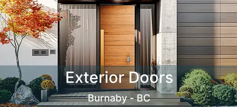  Exterior Doors Burnaby - BC
